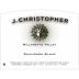 J. Christopher Willamette Valley Sauvignon Blanc 2016  Front Label