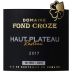 Domaine Fond Croze Rasteau Le Haut Plateau 2017  Front Label