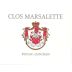 Chateau Clos Marsalette Blanc 2014 Front Label