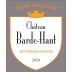 Chateau Barde Haut  2020  Front Label