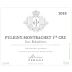 Alvina Pernot Puligny-Montrachet Folatieres Premier Cru 2018 Front Label