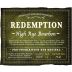 Redemption High Rye Bourbon Whiskey Front Label