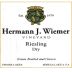 Hermann J. Wiemer Dry Riesling (375ML half-bottle) 2019  Front Label