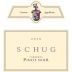 Schug Carneros Pinot Noir (375ML half-bottle) 2018  Front Label