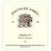 Freemark Abbey Napa Valley Merlot 2018  Front Label