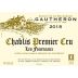 Alain Gautheron Chablis Les Fourneaux Premier Cru 2018  Front Label