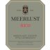 Meerlust Red Blend 2015 Front Label