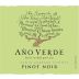 Ano Verde Santa Barbara County Pinot Noir 2014  Front Label