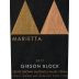 Marietta Cellars Gibson Block Syrah 2017  Front Label