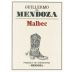 Guillermo de Mendoza Malbec (OU Kosher) 2021  Front Label