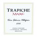 Trapiche Malbec Vina Federico Villafane 2006 Front Label