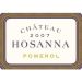 Chateau Hosanna 2007 Front Label