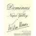 Flat front label of wine