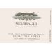 Flat front label of wine