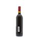 Back shot of wine bottle