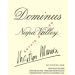 Flat front label of wine