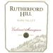 Rutherford Hill Cabernet Sauvignon 2007 Front Label