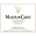 Mouton Cadet Rouge 2011 Front Label