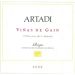 Artadi Vinas de Gain 2009 Front Label