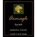 Armagh Syrah 2001 Front Label