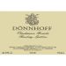 Flat front label of wine