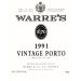 Flat front label of wine