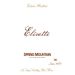 Spring Mountain Vineyard Elivette 2008 Front Label
