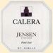 Calera Jensen Vineyard Pinot Noir 1987 Front Label