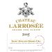 Chateau L'Arrosee 2005 Front Label