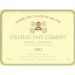 Flat front label of wine