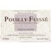 Flat front label of wine