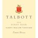 Talbott Sleepy Hollow Vineyard Pinot Noir 2013 Front Label
