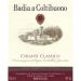 Badia a Coltibuono Chianti Classico 2013 Front Label