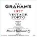 Graham's Millenium Vintage Port (1.5 Liter Magnum) 1977 Front Label