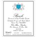 Elio Altare Barolo 2012 Front Label