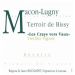 Maison Rijckaert Macon-Lugny Les Crays Vers Vaux Terroir de Bissy Vieilles Vignes 2010 Front Label