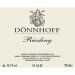 Donnhoff Estate Riesling 2016 Front Label