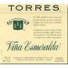 Vina Esmeralda Blanco 1998 Front Label