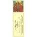 Flat front label of wine