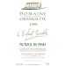 Domaine la Grangette Picpoul de Pinet L'Enfant Terribe 2008 Front Label