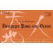 Flat front label of wine