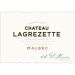 Chateau Lagrezette 2011 Front Label