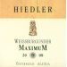 Hiedler Maximum Weisburgunder 2008 Front Label