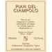 Montevertine Pian del Ciampolo 2012 Front Label