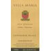 Villa Maria Cellar Selection Sauvignon Blanc 2001 Front Label