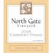 North Gate Vineyard Cabernet Franc 2008 Front Label