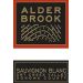 Alderbrook Winery Sauvignon Blanc 2000 Front Label
