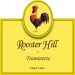 Flat front label of wine