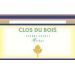 Clos du Bois Merlot (half-bottle) 2000 Front Label