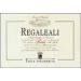 Flat front label of wine